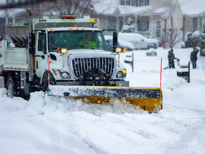 Green Meadows Landscape Management snow removal Mississauga residential driveway